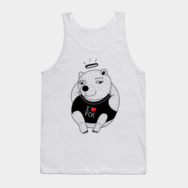 I wanna fck Tank Top by eclistrations